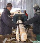 Якутия. Предприятие "Баргузин" в Ленском районе наполняет оборудованием новый лесопильный цех