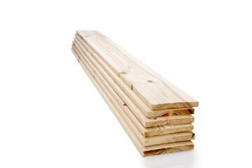 Wooden timber planks